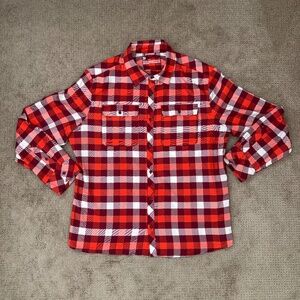 All in Motion Red Plaid Shirt - Sz.XL